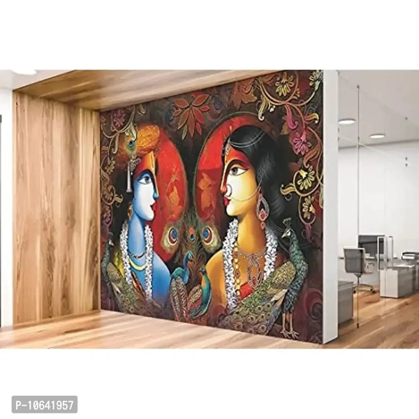 Infinity Interiors Self-Adhesive PVC Wallpaper – Multicolour Vinyl Wall Sticker 