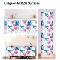 Self Adhesive Wall Stickers for Home Decoration Extra Large Size 300x40 Cm Wallpaper for Walls Neelkanth Wall stickers for Bedroom Bathroom Kitchen Living Room Pack of 1