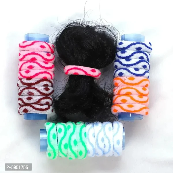 Uniq Multi Color Hair Band (Pc 24)