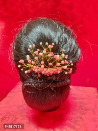 Women's Beautiful Red Stylish and Trendy Hair Clip