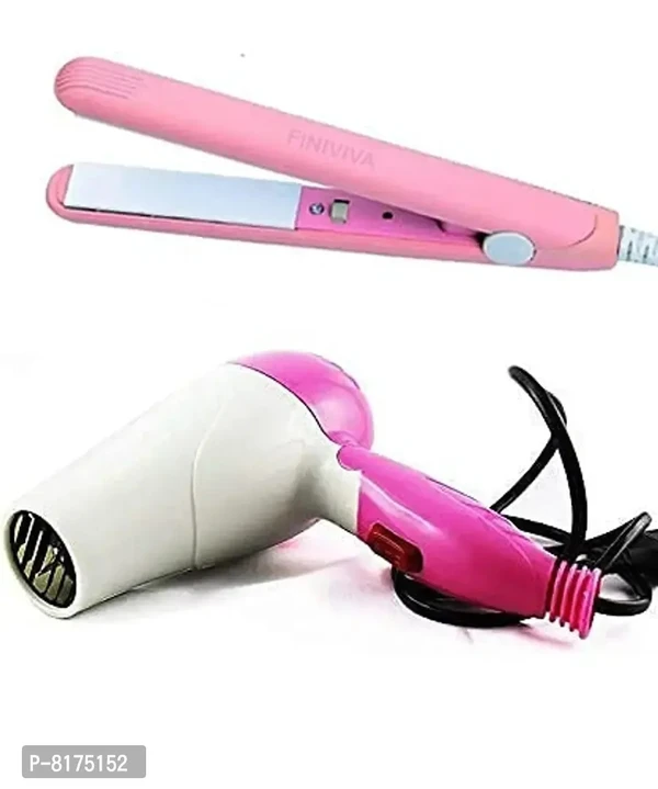 Mini straightener and 1000w combo pers