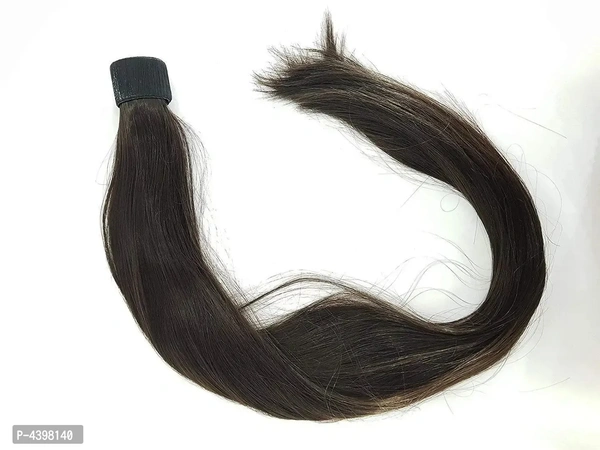 Around Wrap Ponytail Hair Extensions For Girls And Women For Casual And All Function Wear, Brown, Pack Of 1
