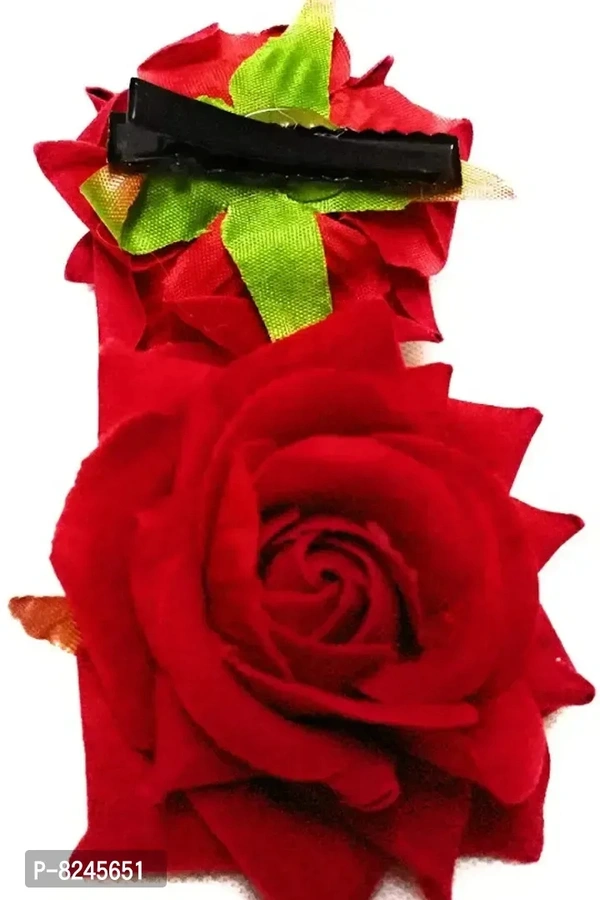 Rose Hair Clip for Women and Girls. Flower Hair Accessories/Floral Hair Pin