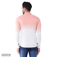 GRITSTONES Men's Cotton Blend Full Sleeve Shirt | Stylish Printed Casual Wear Shirt for Mens - L