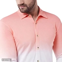 GRITSTONES Men's Cotton Blend Full Sleeve Shirt | Stylish Printed Casual Wear Shirt for Mens - L
