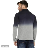 GRITSTONES Men's Cotton Blend Full Sleeve Shirt | Stylish Printed Casual Wear Shirt for Mens - L