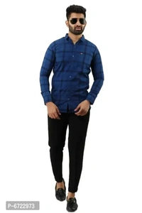 Check Shirt for Men - M