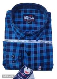 Cotton Mens Check Shirt Casual / Formal / Active Wear - 2XL