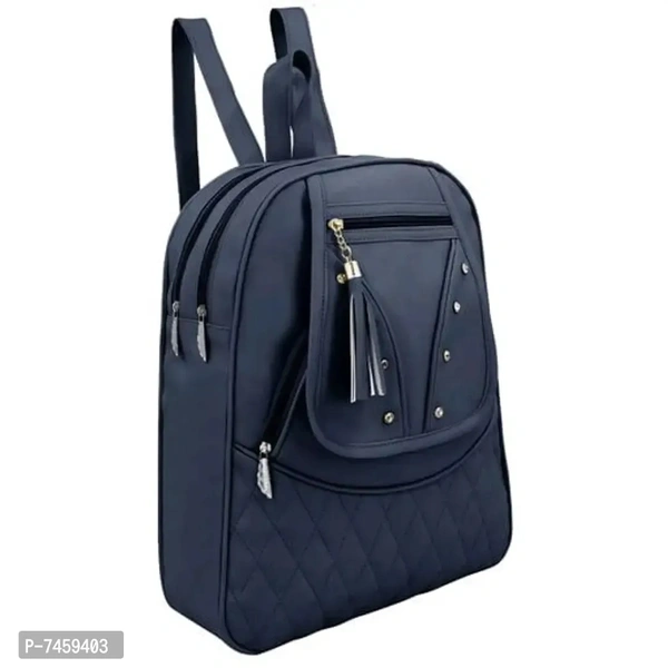 Alluring PU Quilted Backpacks For Women