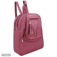 Alluring PU Quilted Backpacks For Women
