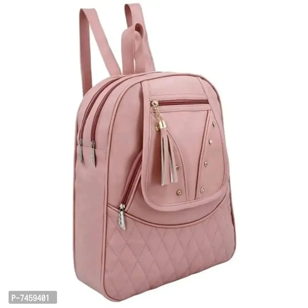 Alluring PU Quilted Backpacks For Women