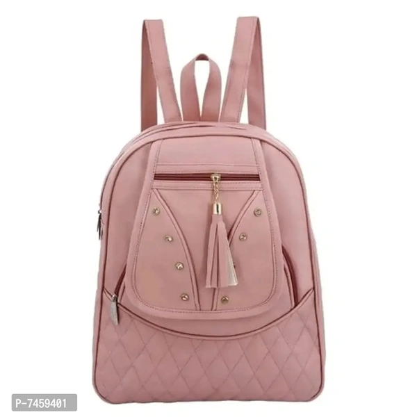 Alluring PU Quilted Backpacks For Women