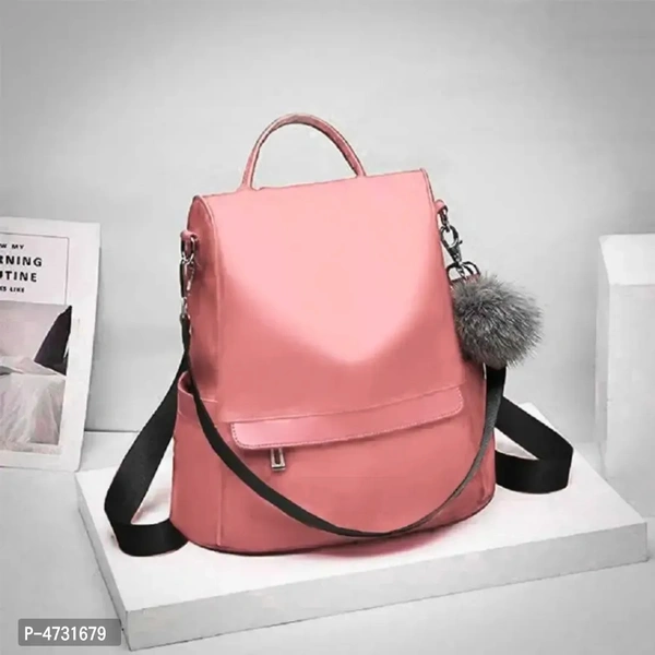 Stylish Collage Backpack For Girls (Black) Combo Pack Of 2.