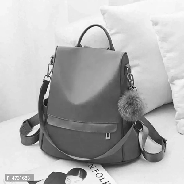Stylish Collage Backpack For Girls (Black) Combo Pack Of 2