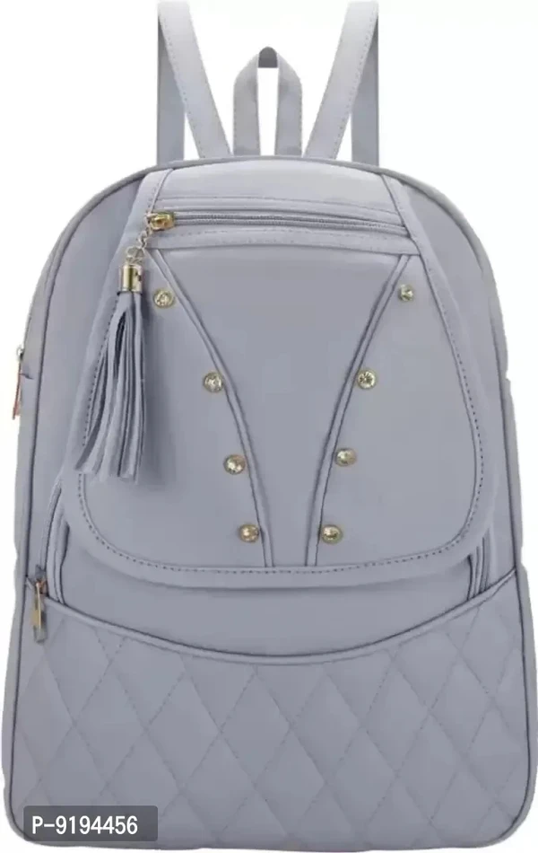 Classy Solid Backpacks for Women