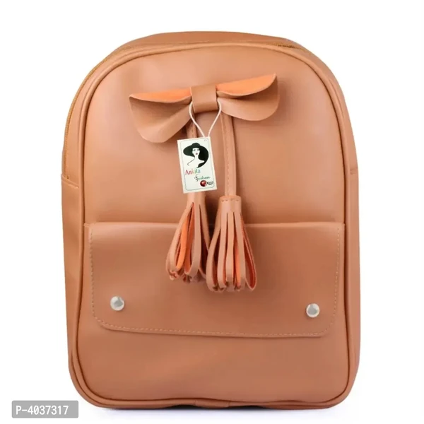 Elegant PU Backpack For Women