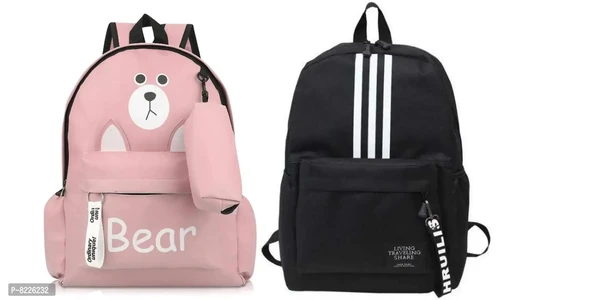 Stylish Fancy A Lovely Bear Style Backpack For Girls With Enough Space