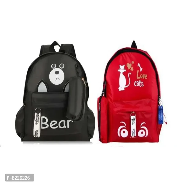 Stylish Fancy A Lovely Bear Style Backpack For Girls With Enough Space