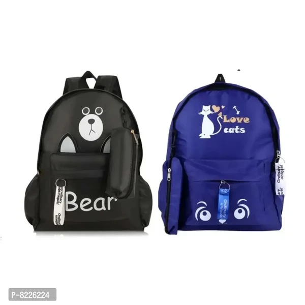 Stylish Fancy A Lovely Bear Style Backpack For Girls With Enough Space