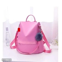 Pagwin ? Women's Mini Leather Fashion Backpack (Pink) PG-0033