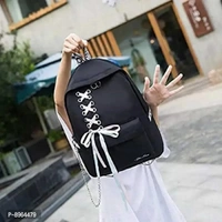 Comfabie Stylish Backpack And Sling Bag Set For Ladies, School Or College Girl's Combo Of 3 (Multi, 5L)(729)