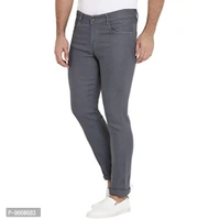 DAIS Men's Skinny Fit Jeans (BEPLDRJ01_30_Grey_Grey_30) - Gray, 28