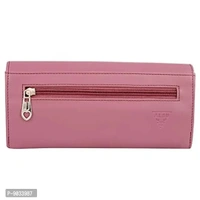 ALSU Women's Peach Hand Clutch Wallet Purse_LDU-012pch