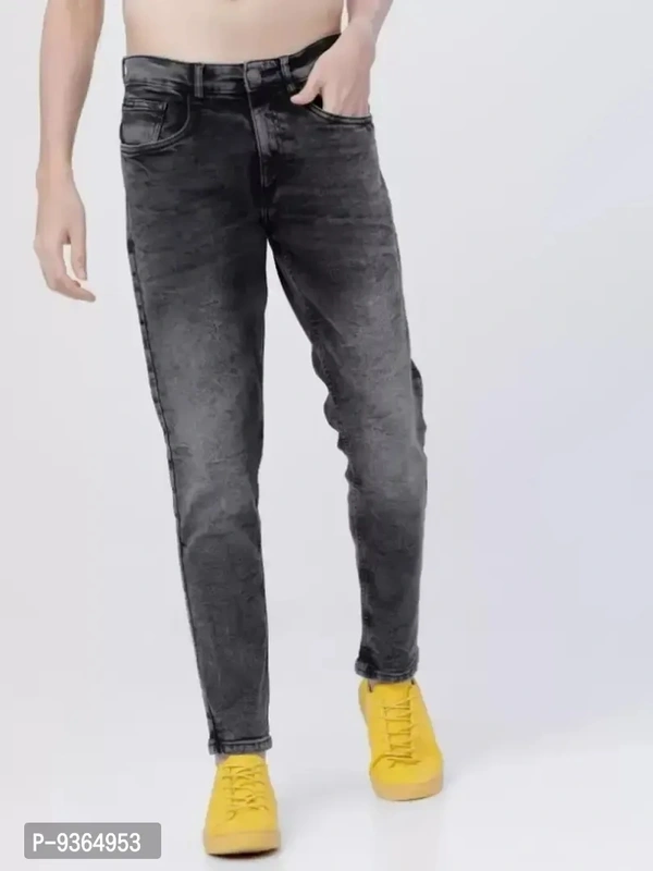 Stylish Men Cotton blend Jeans - 30