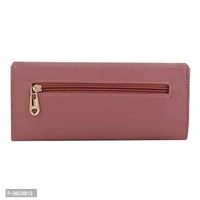 ALSU Women's Peach Hand Clutch Wallet Purse_GDU-015pch