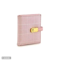 BELLISSA Baby Pink Polyurethane Women's Wallet (BEL 1801BPK)