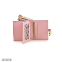BELLISSA Baby Pink Polyurethane Women's Wallet (BEL 1801BPK)