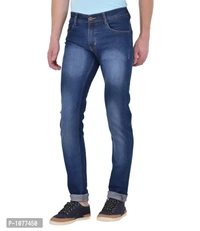 Blue Strechable Denim Jeans - 30