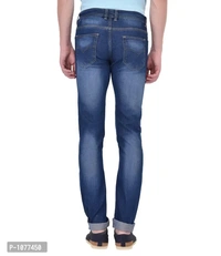 Blue Strechable Denim Jeans - 30