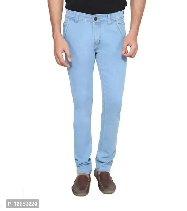 Fashion Regular Fit Denim Jeans For Men - 28