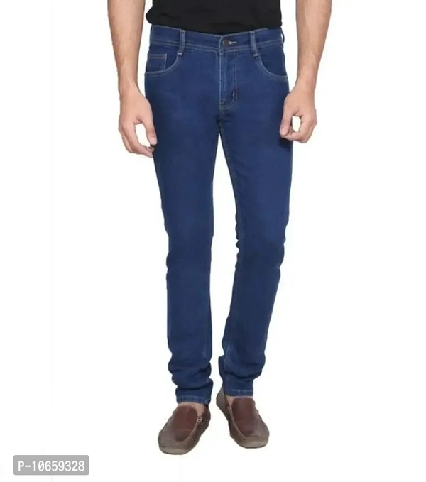 Fashion Regular Fit Denim Jeans For Men - 34