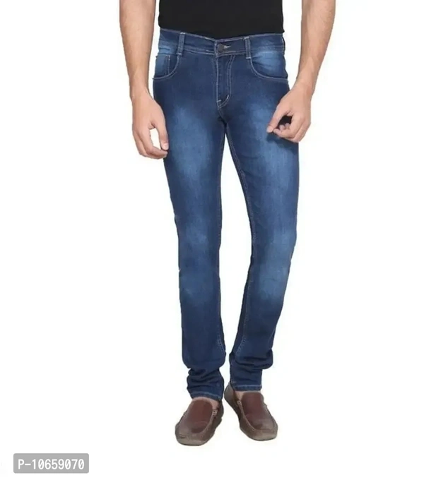 Fashion Regular Fit Denim Jeans For Men - 34