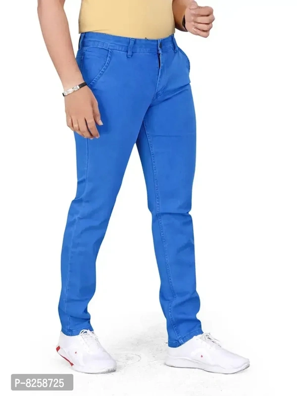 Classy Casual Fabulous Jeans For Men - Blue, 38