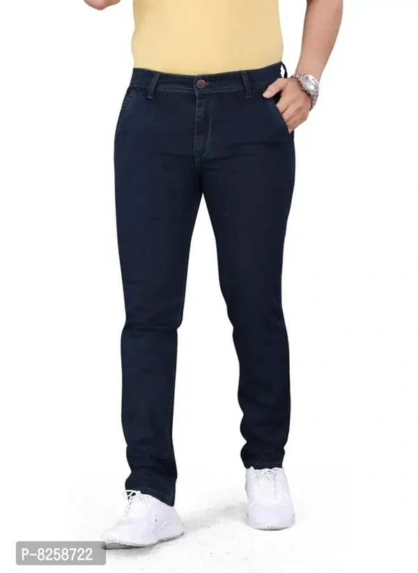 Classy Casual Fabulous Jeans For Men - Navy Blue, 34