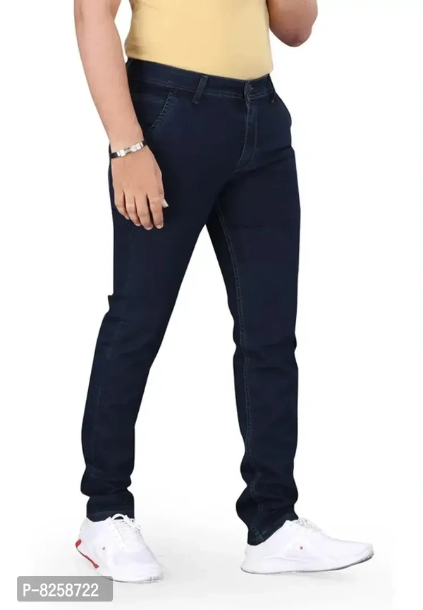 Classy Casual Fabulous Jeans For Men - Navy Blue, 34