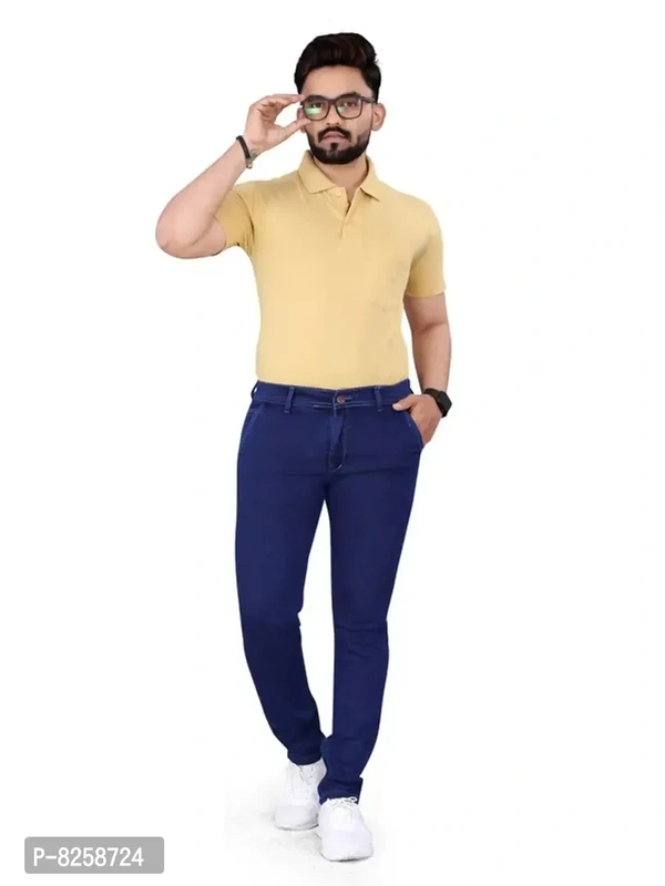 Classy Casual Fabulous Jeans For Men - Blue, 30
