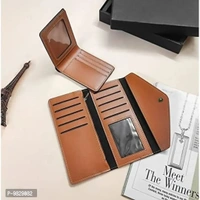The Bling Stores Personalized PU Leather Clutch & Wallet Combo for Women 