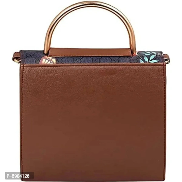COMFABIE Ladies Stylish Side Bag for Party Casual Dark Brown Color