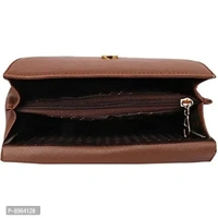 COMFABIE Ladies Stylish Side Bag for Party Casual Dark Brown Color