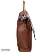 COMFABIE Ladies Stylish Side Bag for Party Casual Dark Brown Color