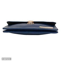 Lapis O Lupo Women Clutch (LLCL0007BL Blue)