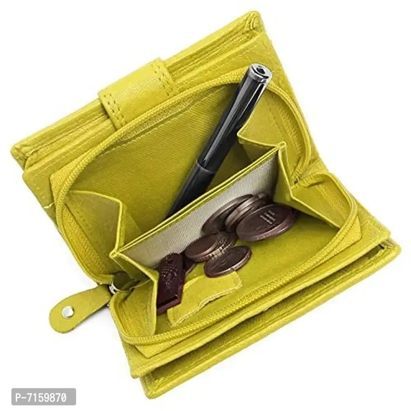 WILDHORN Lime Leather Women's Wallet (WHLW1000)