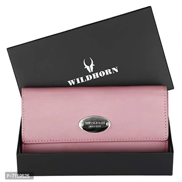 WILDHORN Ladies Leather Wallet (Pink)