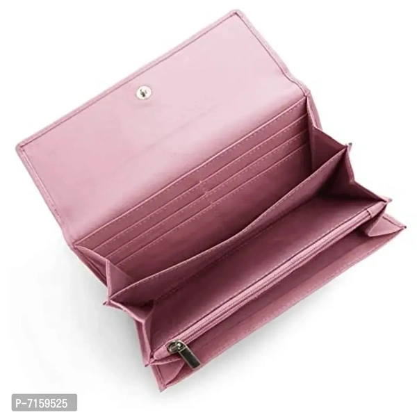 WILDHORN Ladies Leather Wallet (Pink)