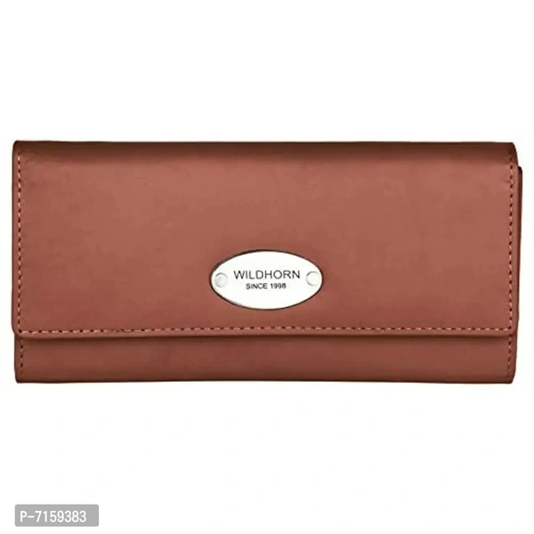 WILDHORN Wildhorn India Brown Leather Women's Wallet (WHLW1000)