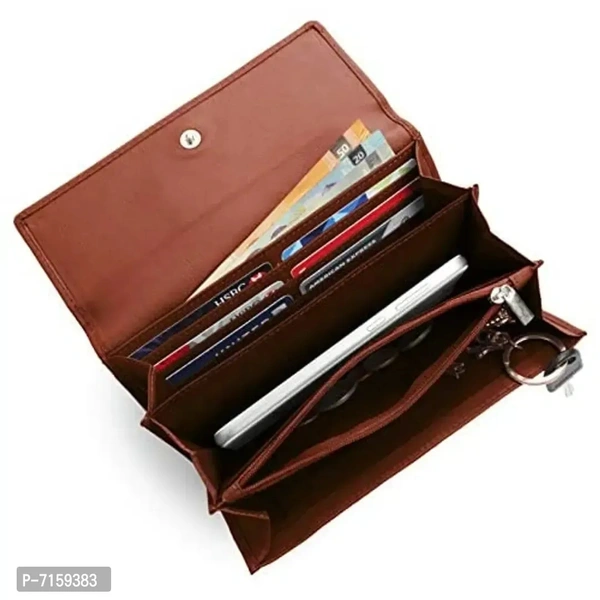 WILDHORN Wildhorn India Brown Leather Women's Wallet (WHLW1000)